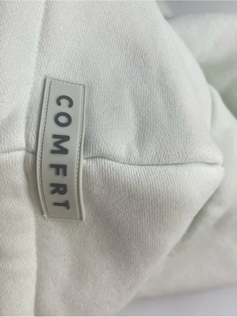 Comfrt Mint Dog hoodie